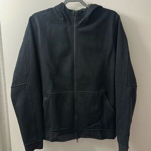 Lululemon City Sweat Full-Zip Hoodie, Black, Lg